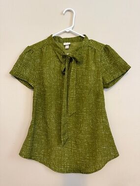 Merona Green Blouse